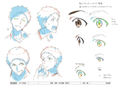 動(dòng)漫新手必收藏！超適合臨摹的動(dòng)畫(huà)角色設(shè)定稿，速來(lái)圍觀